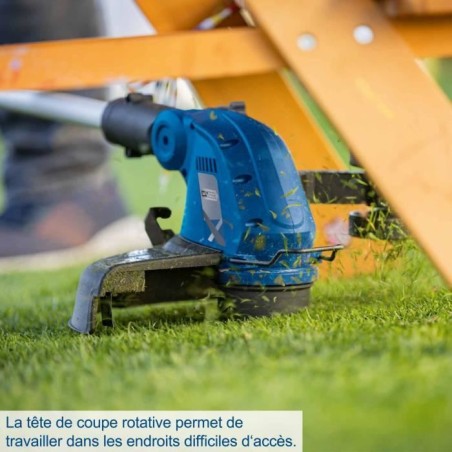 Coupe bordure sans fil SCHEPPACH C-LT300-X - SET S2 - Coupe 30cm - 2 batteries 20V 2Ah IXES + chargeur double