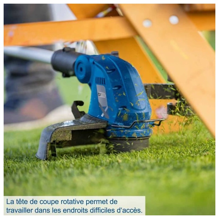 Coupe bordure sans fil SCHEPPACH C-LT300-X - SET S2 - Coupe 30cm - 2 batteries 20V 2Ah IXES + chargeur double