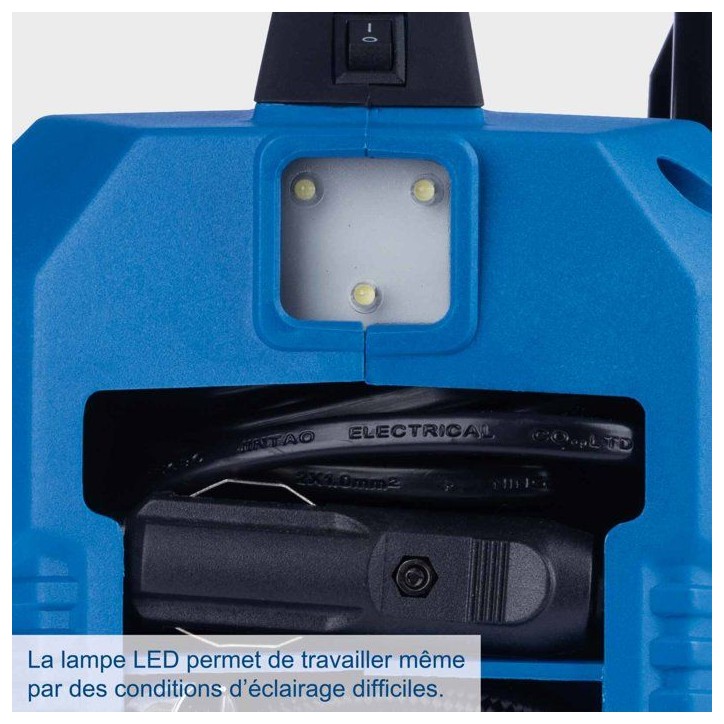 Compresseur sans fil Airforce 6 - pression max 10,3bars - 6 accessoires inclus - SCHEPPACH 20V IXES - Batterie 2Ah + chargeur 2.