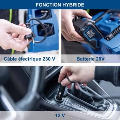 Compresseur sans fil Airforce 6 - pression max 10,3bars - 6 accessoire