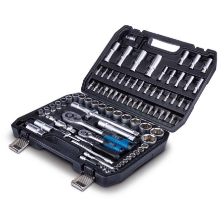 Mallette a outils SCHEPPACH - TB100 - 94 pieces - Outils en acier chro