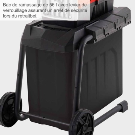 Broyeur de végétaux SCHEPPACH 2800W - 56L GS70