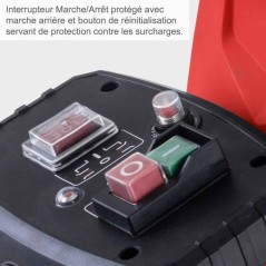 Broyeur de végétaux SCHEPPACH 2800W - 56L GS70