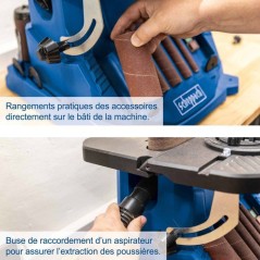 Ponceuse oscillante Scheppach OSM600 - 16 mm - 450W