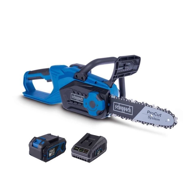 Tronçonneuse sans fil SCHEPPACH - C-CS254-X - SET L - 25,4 cm - Batte