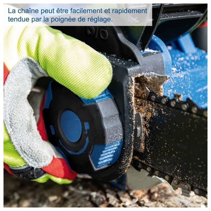 Pack tronçonneuse sans fil BC-CS355Duo-X - longueur de coupe 33,5cm - SCHEPPACH 20V IXES +2 batteries 4Ah + chargeur double 4.5 Pack tronçonneuse sans fil BC-CS355Duo-X - longueur de coupe 33,5cm - SCHEPPACH 20V IXES +2 batteries 4Ah + chargeur double 4.5
