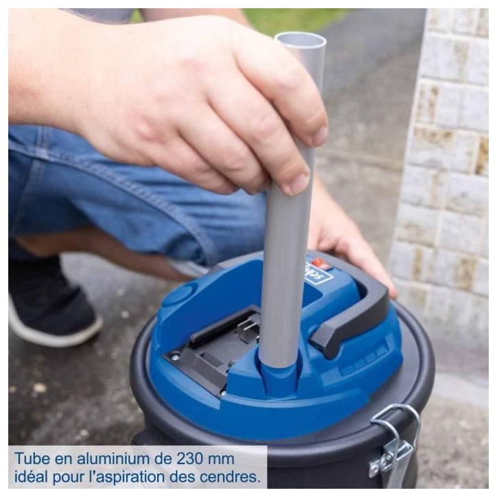 Aspirateur a cendres sans fil avec starterkit 2Ah C-AVC15-X - Set S - SCHEPPACH Aspirateur a cendres sans fil avec starterkit 2Ah C-AVC15-X - Set S - SCHEPPACH