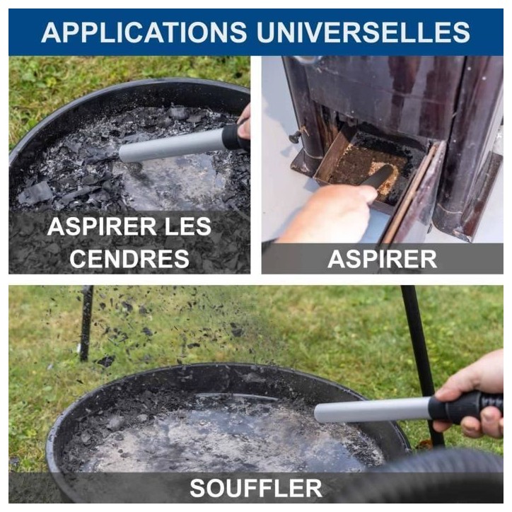 Aspirateur a cendres sans fil avec starterkit 2Ah C-AVC15-X - Set S - SCHEPPACH Aspirateur a cendres sans fil avec starterkit 2Ah C-AVC15-X - Set S - SCHEPPACH