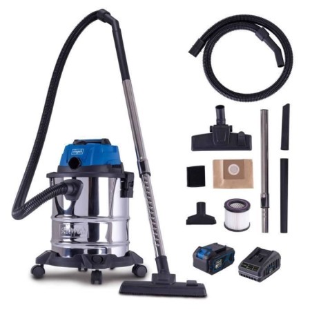 Aspirateur eau et poussiere sans fil avec starterkit 4Ah C-NTS20-X SET