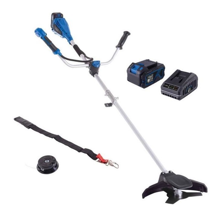 Débroussailleuse sans fil SCHEPPACH BC-BCH330/20-X SET L - Coupe 33 cm - Batterie 20V 4Ah IXES + chargeur 2.4A