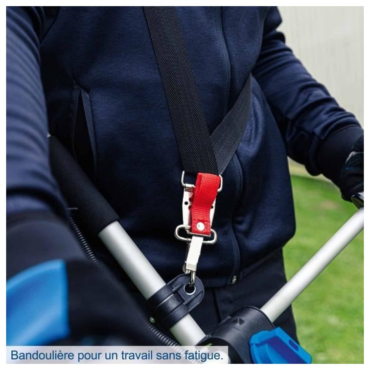 Débroussailleuse sans fil SCHEPPACH BC-BCH330/20-X SET L - Coupe 33 cm - Batterie 20V 4Ah IXES + chargeur 2.4A