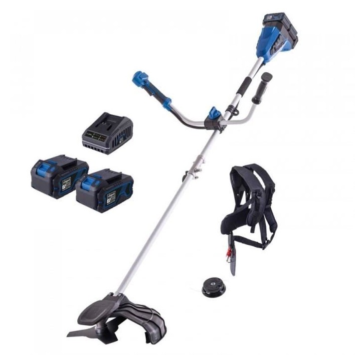 Débroussailleuse sans fil SCHEPPACH BC-BCH380/40-X SET L2 - Coupe 38 mm - 2 batteries 20V 4Ah IXES + chargeur double