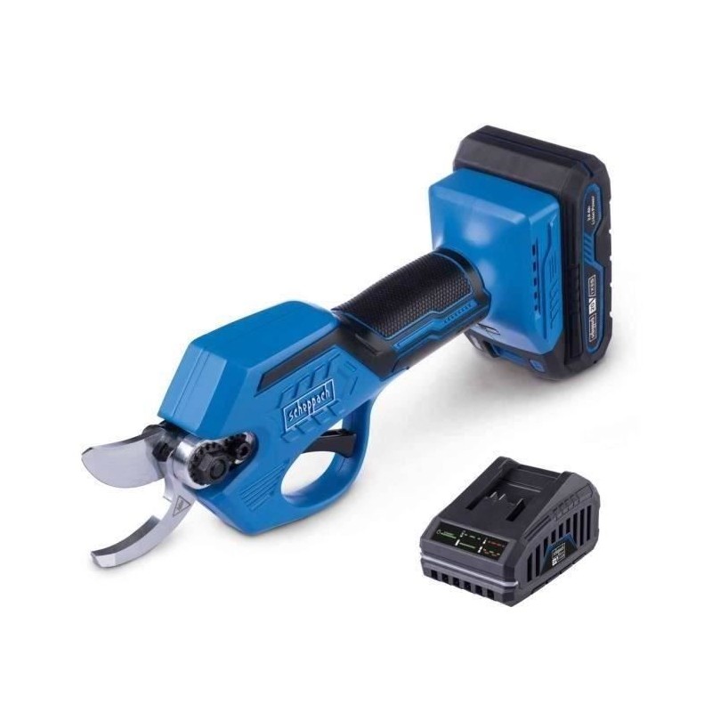 Sécateur sans fil SCHEPPACH - BC-PRS28-X - Coupe 28 mm - Batterie 20V