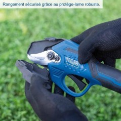 Sécateur sans fil SCHEPPACH - BC-PRS28-X - Coupe 28 mm - Batterie 20V