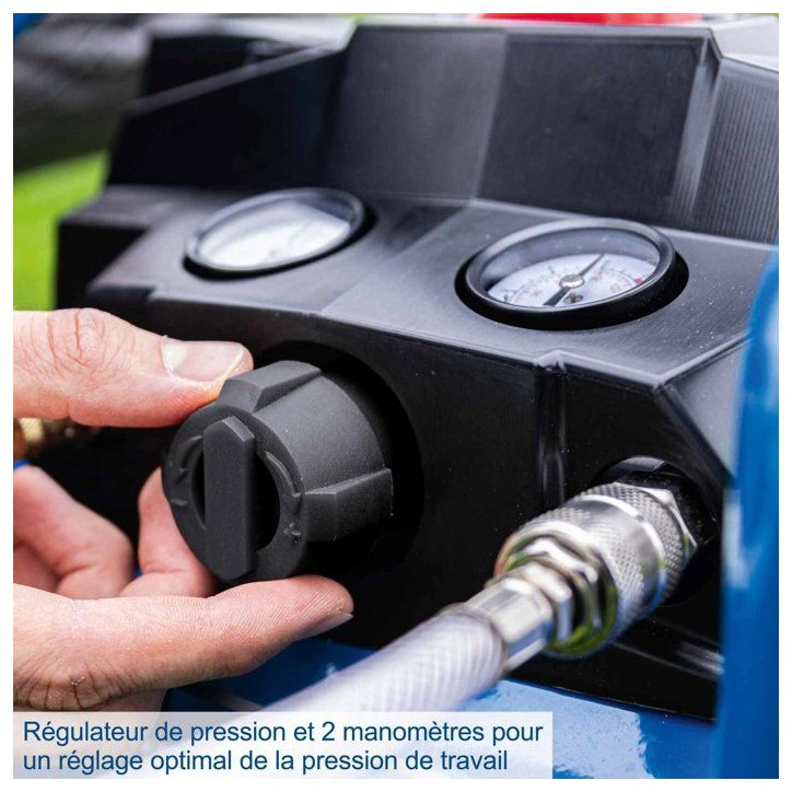 Compresseur sans fil avec starterkit 2Ah + batterie 2Ah C-ACT160/6-X - Set 2.5 - SCHEPPACH Compresseur sans fil avec starterkit 2Ah + batterie 2Ah C-ACT160/6-X - Set 2.5 - SCHEPPACH