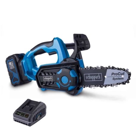 Tronçonneuse sans fil SCHEPPACH BC-TCS200-X - SET L - 20cm - Batterie