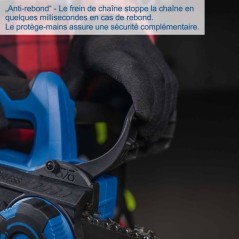 Tronçonneuse sans fil SCHEPPACH BC-TCS200-X - SET L - 20cm - Batterie