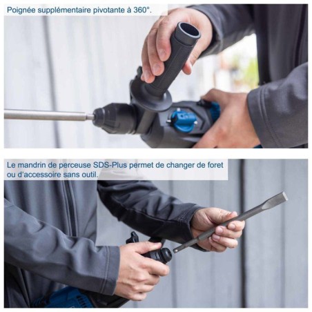 Perforateur filaire DH2260 SCHEPPACH