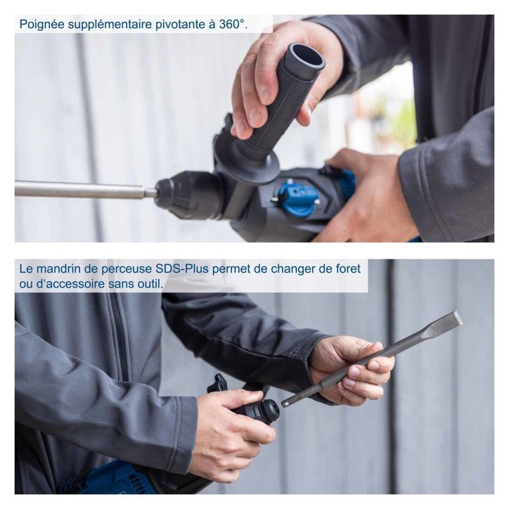Perforateur filaire DH2260 SCHEPPACH