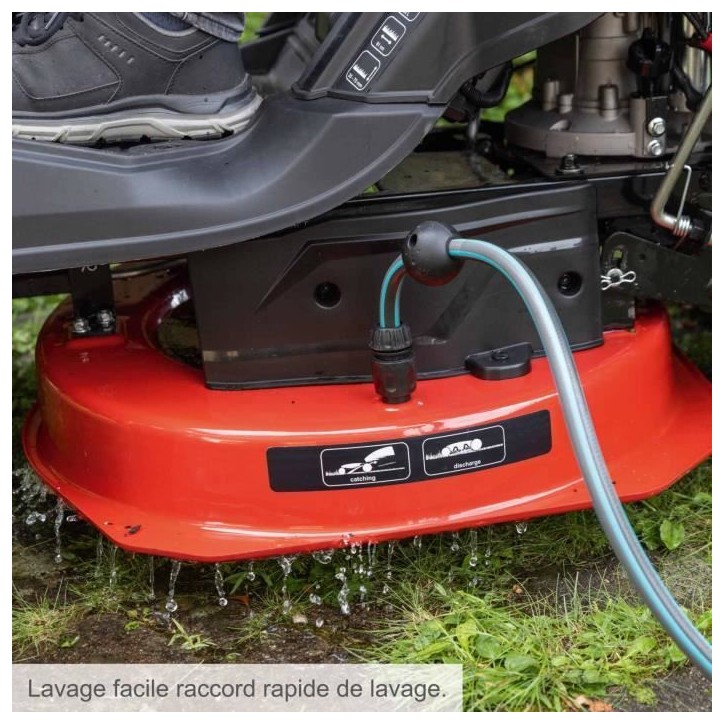 TONDEUSE AUTOPORTEE – RIDER THERMIQUE - MR230-61- 61cm – 224CC – SCHEPPACH