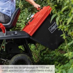 TONDEUSE AUTOPORTEE – RIDER THERMIQUE - MR230-61- 61cm – 224CC –