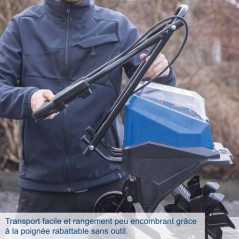 Motobineuse sans fil SCHEPPACH - BC-MT300-X Set S - Largeur travail 30 cm - 4 lames - 2 batteries 2.0Ah 20V IXES + chargeur 2.4A