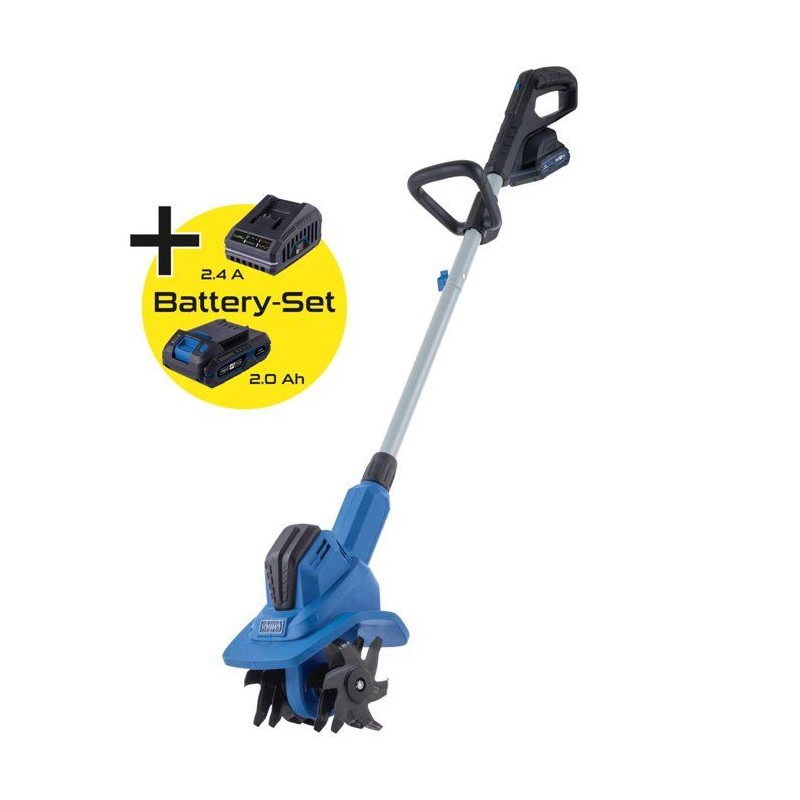 Motobineuse sans fil SCHEPPACH - BC-MT200-X Set S - Largeur travail 20