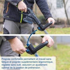 Motobineuse sans fil SCHEPPACH - BC-MT200-X Set S - Largeur travail 20