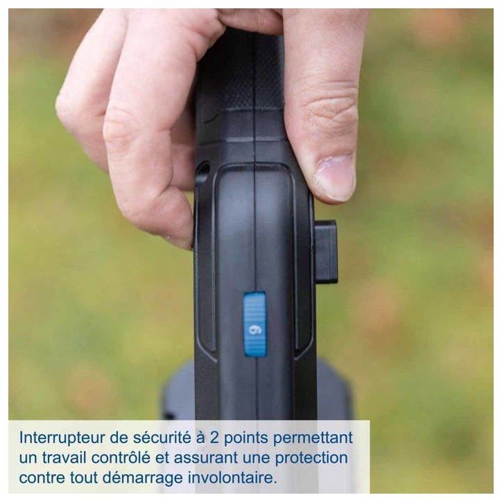 Motobineuse sans fil SCHEPPACH - BC-MT200-X Set S - Largeur travail 20 cm - 4 lames - Batterie 2.0Ah 20V IXES + chargeur 2.4A
