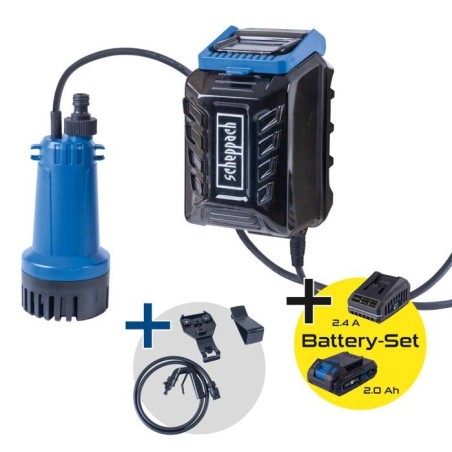 Pompe pour collecteur d'eau de pluie SCHEPPACH -  C-RBP2000-X - Set S