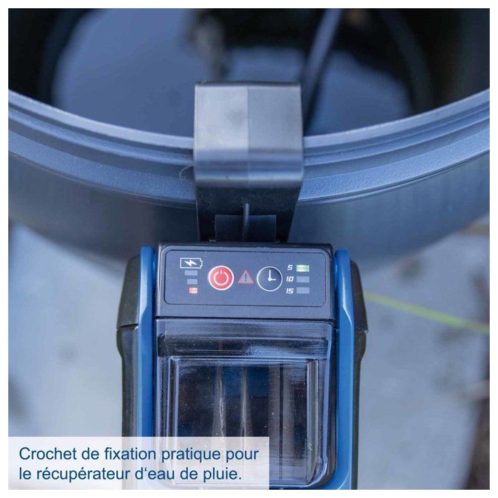 Pompe pour collecteur d'eau de pluie SCHEPPACH - C-RBP2000-X - Set S - 2000L/h - Batterie 2.0Ah 20V IXES + chargeur 2.4A Pompe pour collecteur d'eau de pluie SCHEPPACH - C-RBP2000-X - Set S - 2000L/h - Batterie 2.0Ah 20V IXES + chargeur 2.4A