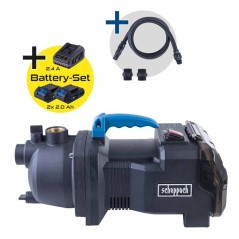 Pompe de jardin SCHEPPACH - C-GP3000-X - Set S - 3000L/h - 2 batteries
