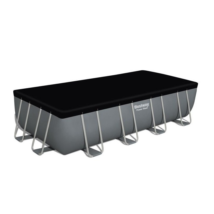 Piscine Hors-sol Tubulaire Bestway Power Steel 549x274x122 cm Épurateur a Cartouche de 5 678 L/H Bâche et Échelle