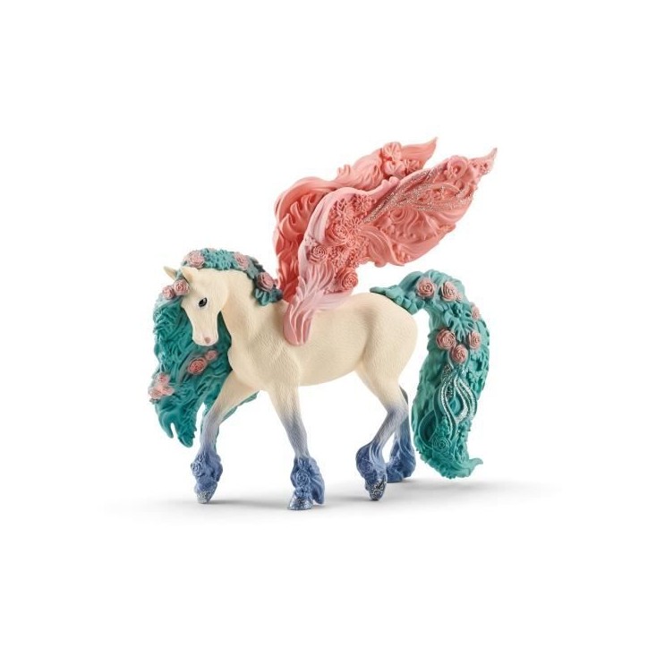 Figurine Pégase aux fleurs, SCHLEICH 70590 bayala, Des 5 ans Figurine Pégase aux fleurs, SCHLEICH 70590 bayala, Des 5 ans