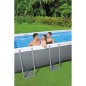 Piscine Hors-sol Tubulaire Bestway Power Steel 549x274x122 cm Épurateur a Cartouche de 5 678 L/H Bâche et Échelle