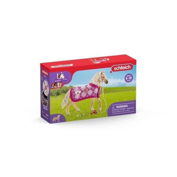 Figurine La création de mode d'Horse Club Sofia, figurine cheval avec accesssoires, Schleich 42431 Horse Club, des 5 ans Figurine La création de mode d'Horse Club Sofia, figurine cheval avec accesssoires, Schleich 42431 Horse Club, des 5 ans