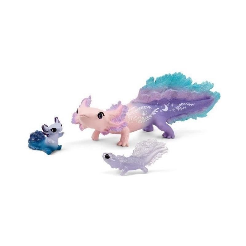Figurine Animaux Marins - Coffret avec Salamandre Axolotl - Assortimen