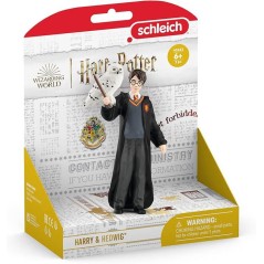 Figurine Harry et Hedwige, Harry Potter, pour enfants des 6 ans, Schle