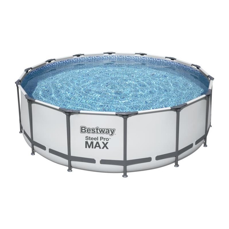 Kit Piscine hors sol tubulaire BESTWAY Steel Pro Max™ - 427 x 122 cm Kit Piscine hors sol tubulaire BESTWAY Steel Pro Max™ - 427 x 122 cm