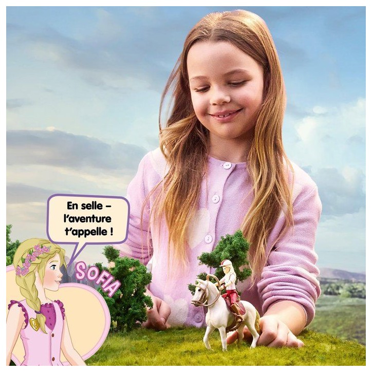 Figurines Sofia et Blossom, SCHLEICH 42713 Horse Club, Des 4 ans