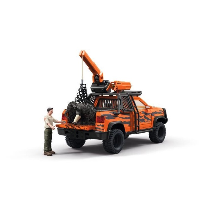 Figurine Aventures en 4x4 dans la jungle, Schleich 42720 Gamme Wild Life Figurine Aventures en 4x4 dans la jungle, Schleich 42720 Gamme Wild Life