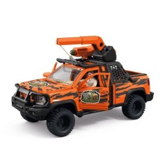 Figurine Aventures en 4x4 dans la jungle, Schleich 42720 Gamme Wild Li