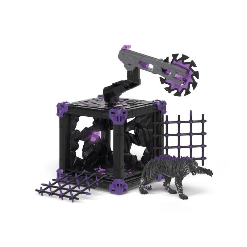 Coffret BattleCave Tigre des ténebres, Schleich 42739 Gamme Eldrador