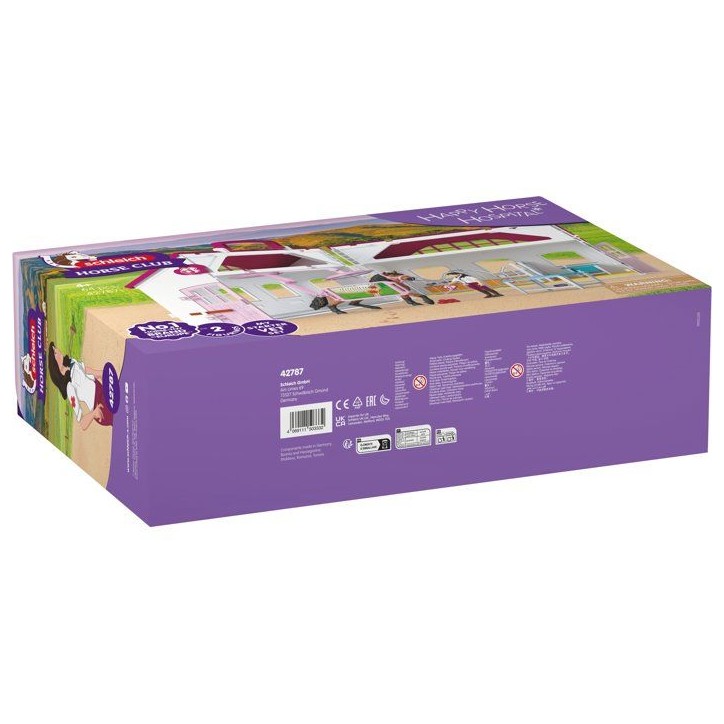Figurine Clinique vétérinaire pour chevaux, Schleich 42787 Horse Club Figurine Clinique vétérinaire pour chevaux, Schleich 42787 Horse Club