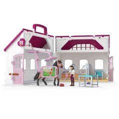 Figurine Clinique vétérinaire pour chevaux, Schleich 42787 Horse Clu