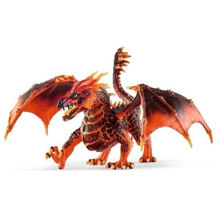 Dragon de lave,Figurine dragon schleich avec des parties mobiles, Dragon rouge jouet de la collection créature ELDRADOR pour Dragon de lave,Figurine dragon schleich avec des parties mobiles, Dragon rouge jouet de la collection créature ELDRADOR pour
