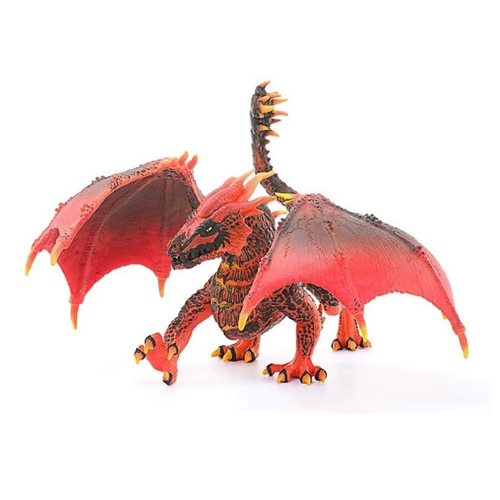 Dragon de lave,Figurine dragon schleich avec des parties mobiles, Dragon rouge jouet de la collection créature ELDRADOR pour Dragon de lave,Figurine dragon schleich avec des parties mobiles, Dragon rouge jouet de la collection créature ELDRADOR pour