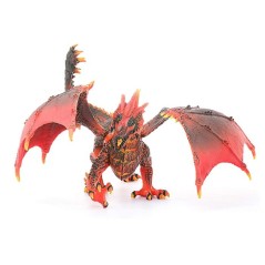 Dragon de lave,Figurine dragon schleich avec des parties mobiles, Drag