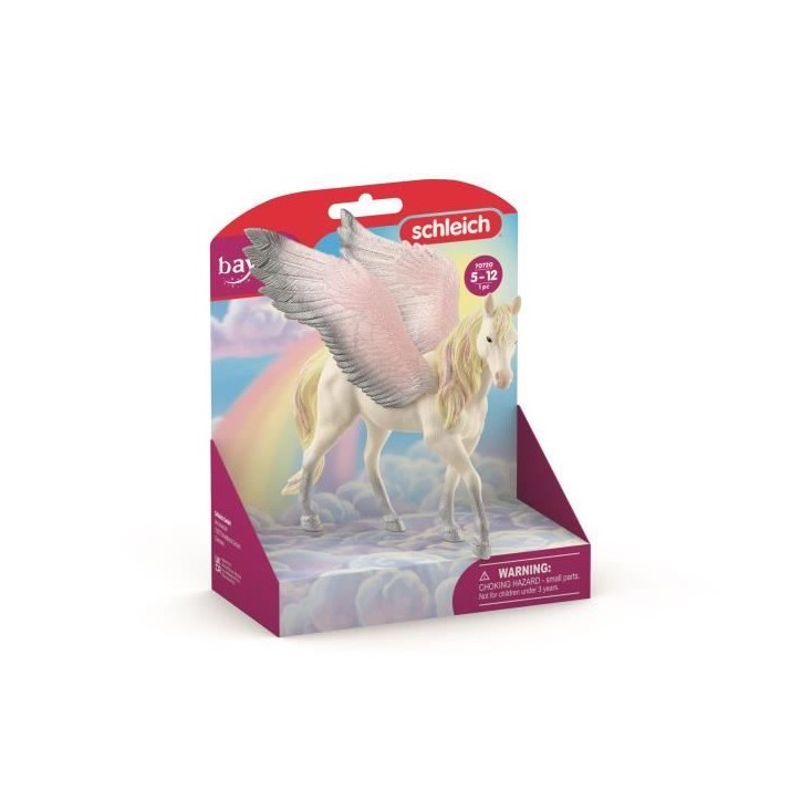 Figurine Pégase Ailée - Avec Ailes et Criniere Brillantes - Figurine Cheval Amusante et Durable - Cadeau pour Enfants a Partir Figurine Pégase Ailée - Avec Ailes et Criniere Brillantes - Figurine Cheval Amusante et Durable - Cadeau pour Enfants a Partir
