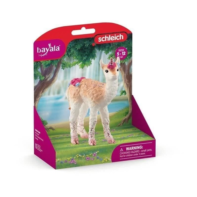 Figurine de Licorne Lama - Figurine Amusante et Durable aux Détails B